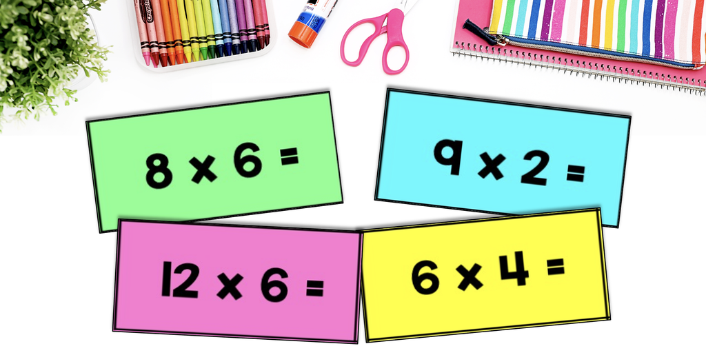 Grab my printable multiplication flashcards here!
